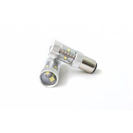 RACE SPORT 1157 Blast Series Hi-Power 30W Cree Led Replacement Bulbs (White) RS1157HPW